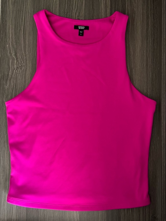 Express Tops - Express Women's Bright Fuchsia Scoop Neck Tank Top